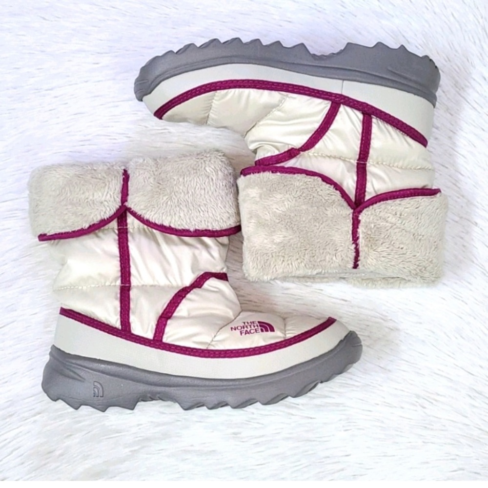 North Face girls insulated lined winter boots